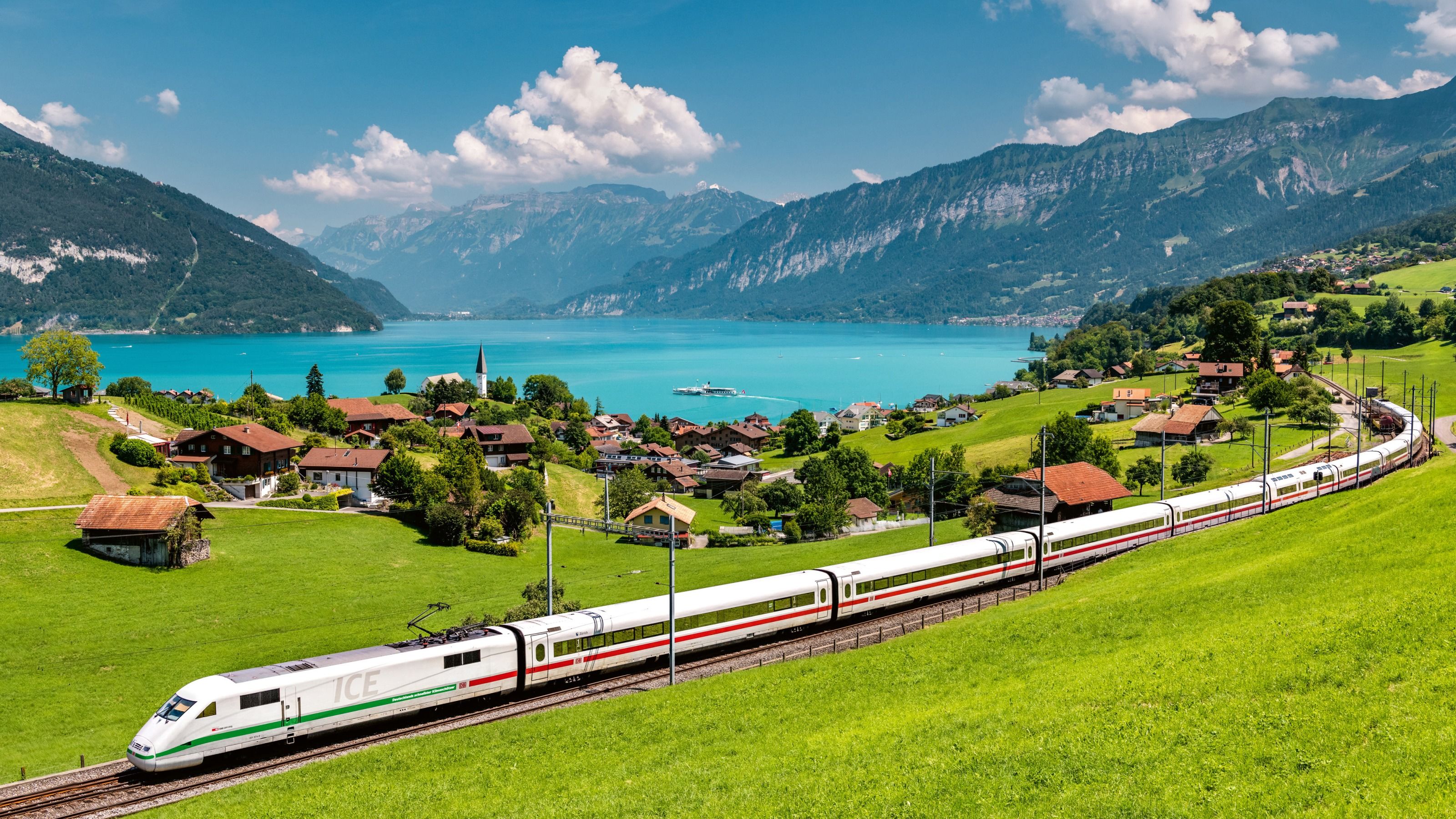 En Tren Desde Alemania Suiza Turismo